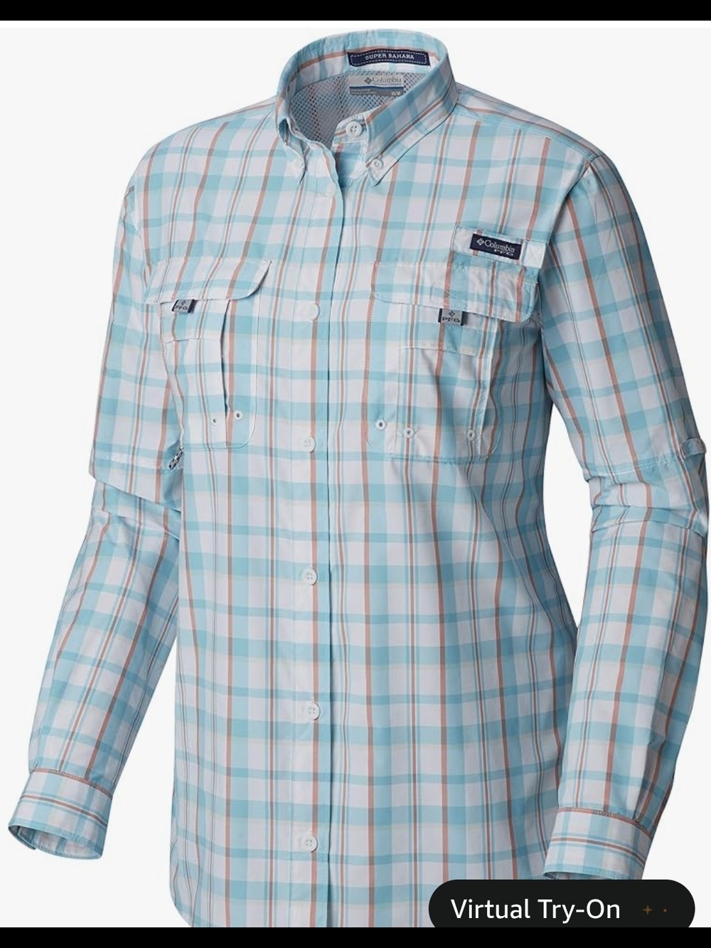 Women's Columbia Performance Fishing Gear Super Bahama Top Size Medium